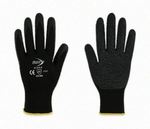 Guante De Nylon con Palma Latex