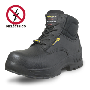 Bota Flother Negro Dielectrico